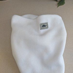White Fleece Turtle Fur Neck Warmer